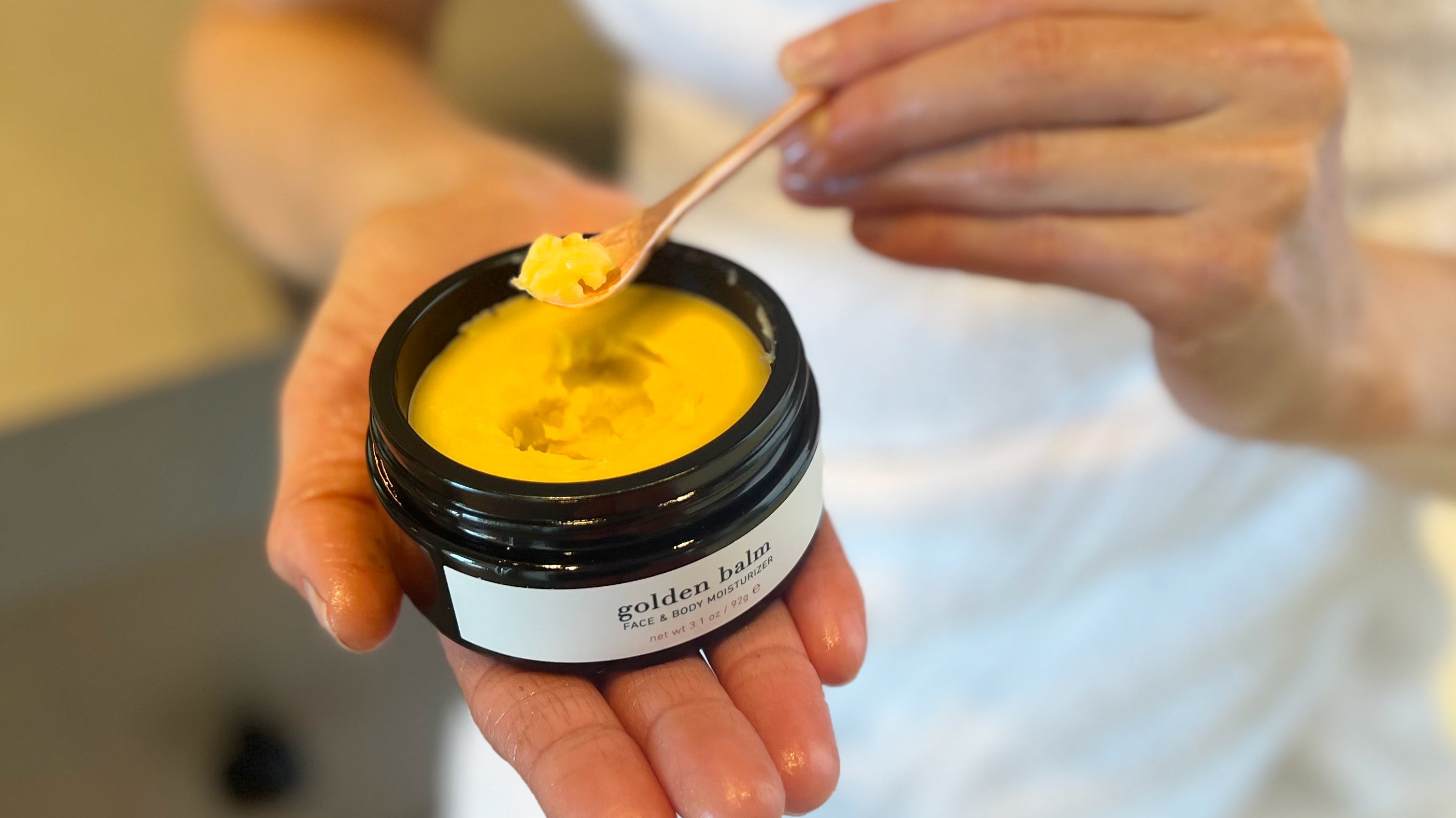 Golden Balm med Buriti-Fruktolje