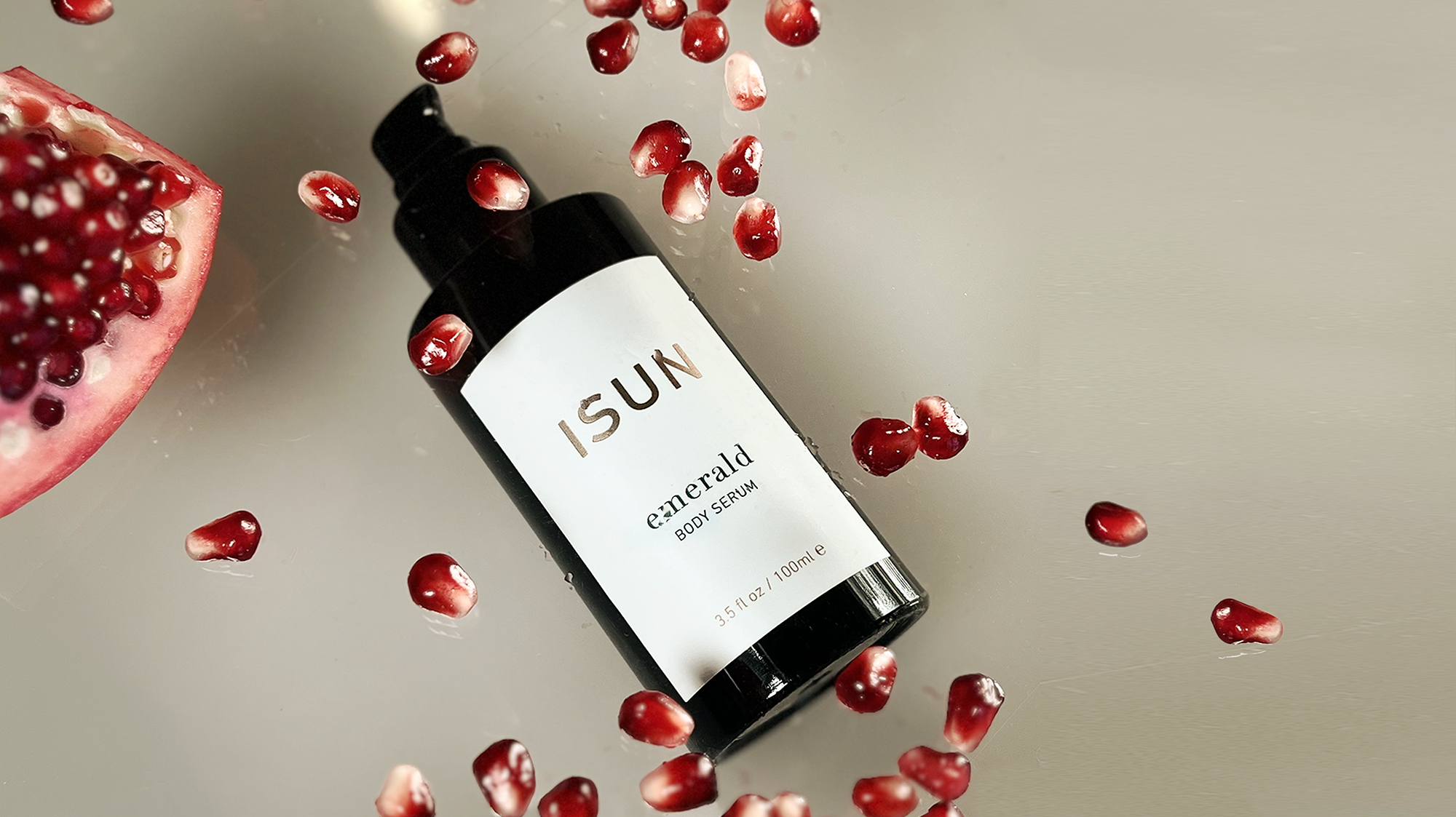 ISUN Emerald Body Serum with Pomegranate