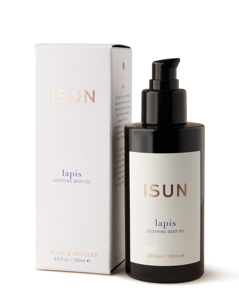 ISUN Lapis Soothing body Oil 100ml Bottle with Box