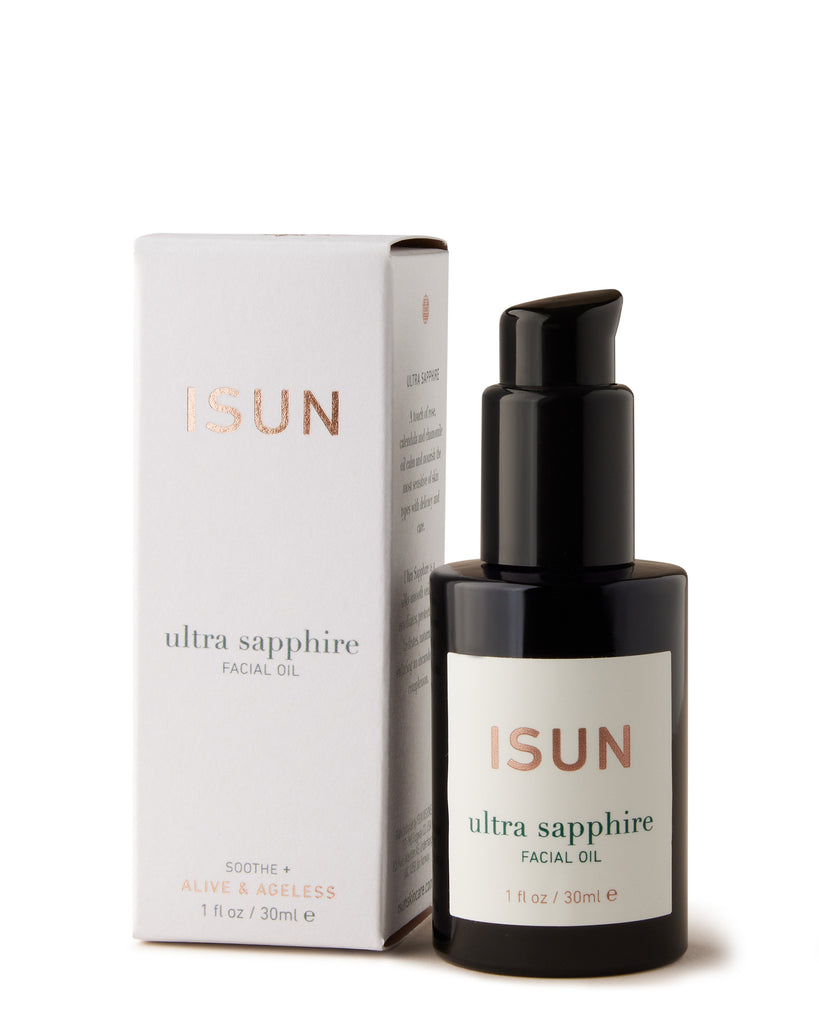 ISUN Ultra Sapphire Facial Oil 30ml Bottle with Box