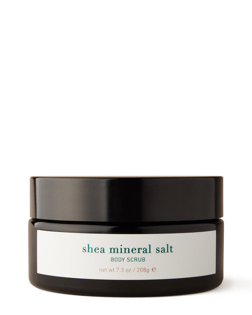 ISUN Shea Mineral Salt Body Scrub 200ml Jar