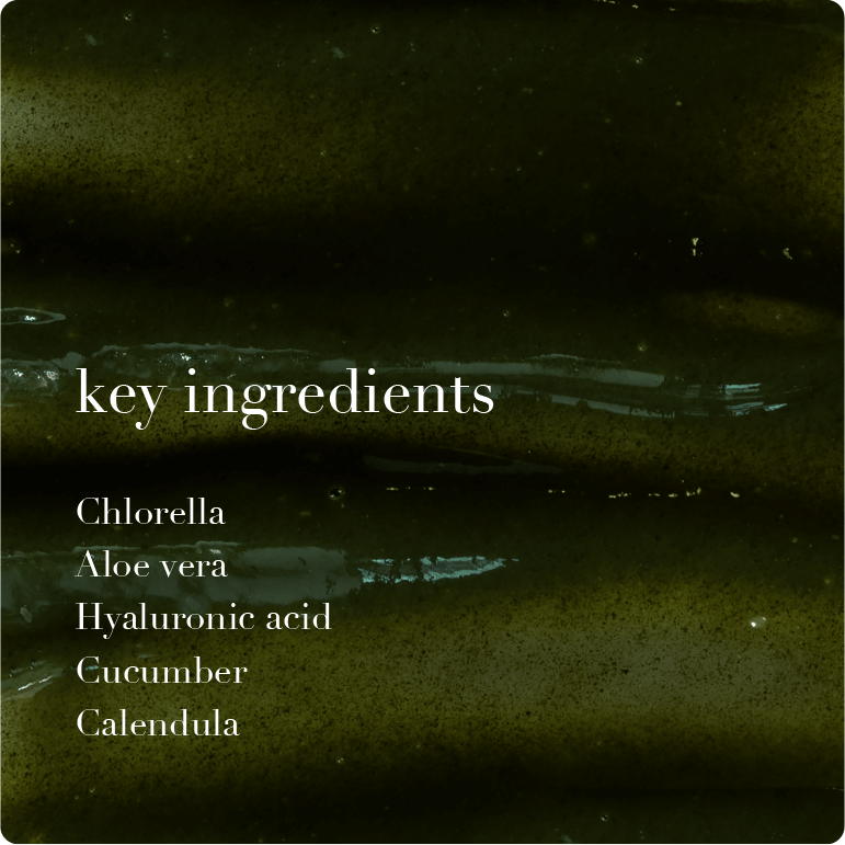 Emerald-Algae Face Mask