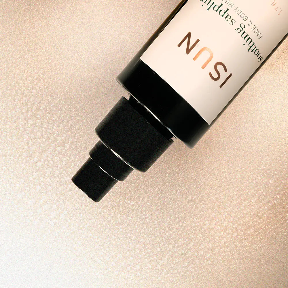Vanndråper som omgir Soothing Sapphire Mist