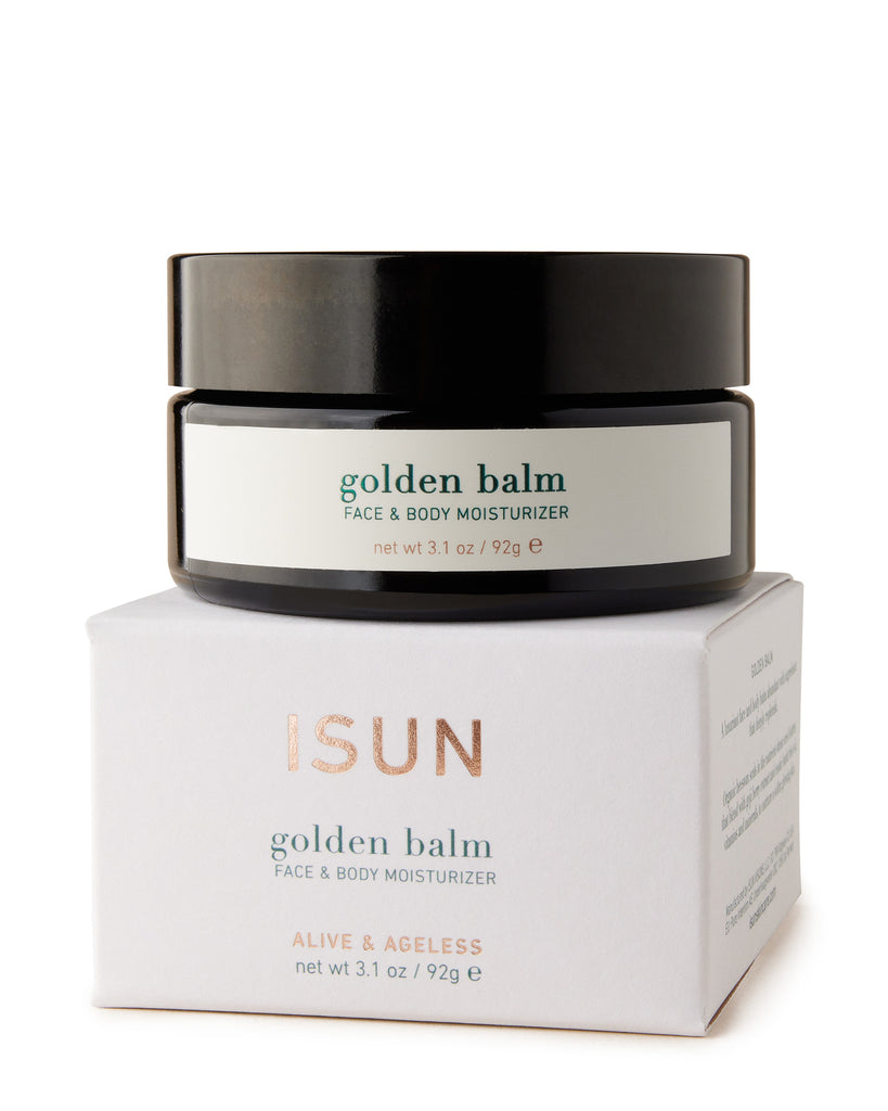 ISUN Golden Balm Face & Body Moisturizer 100ml Jar with Box