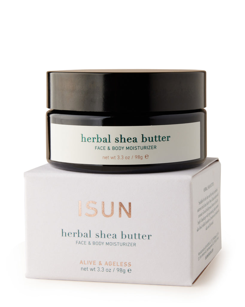 ISUN Herbal Shea Butter 100ml Jar with Box