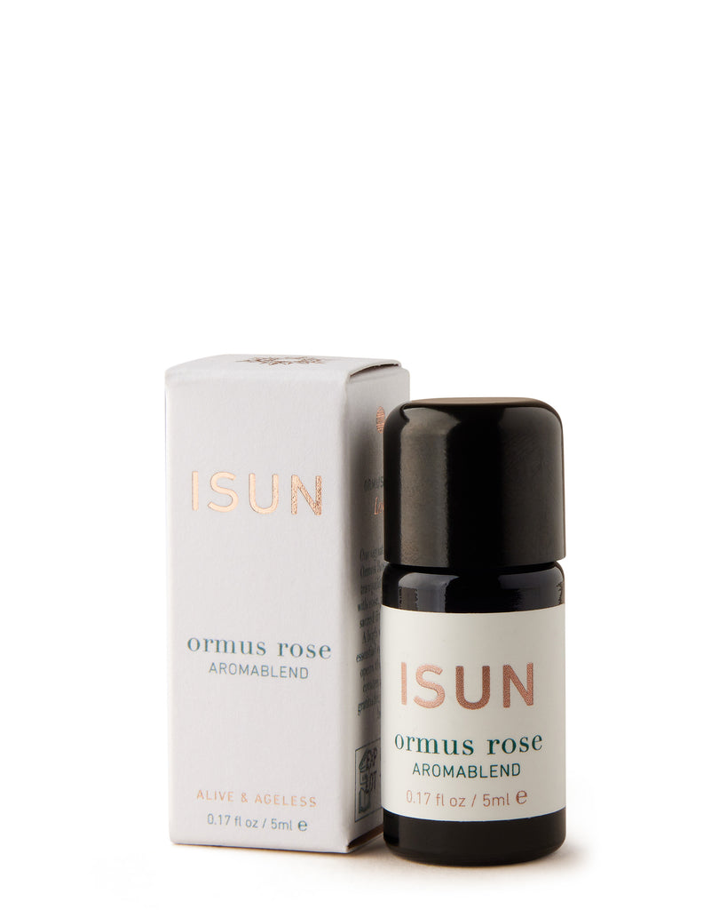 ISUN Ormus Rose Aromablend Essential Oil 5ml Bottle with Box