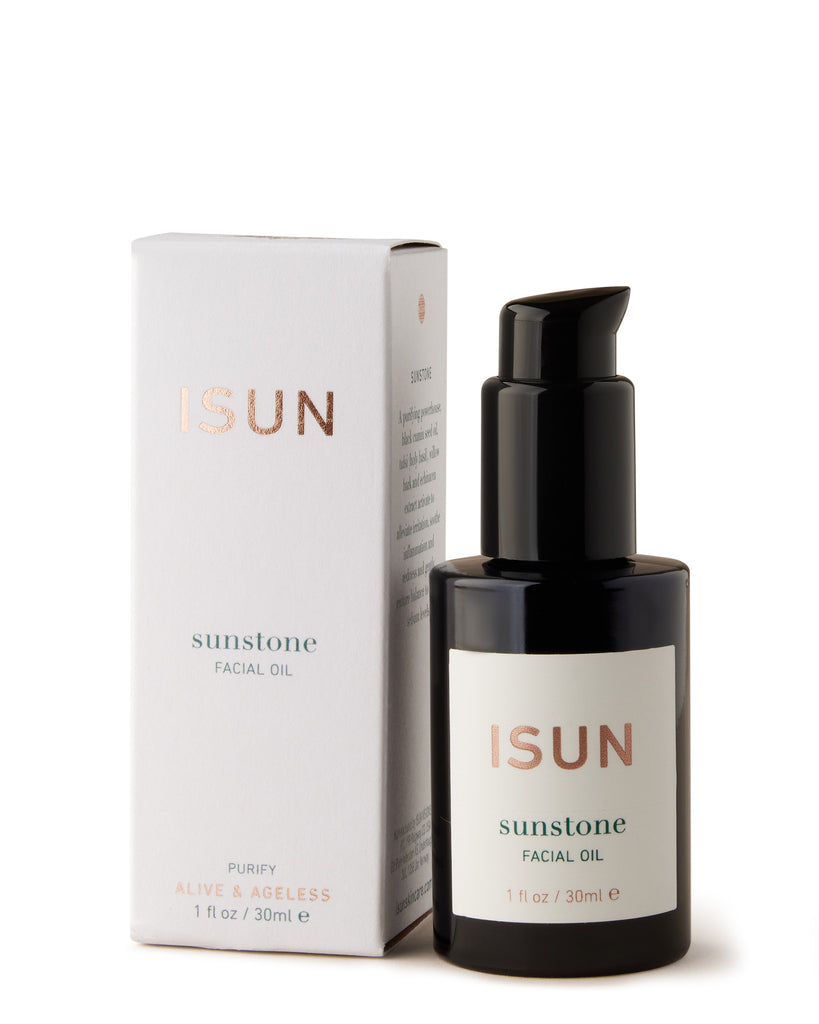 ISUN Sunstone Facial Oil Moisturizer 30ml Bottle with Box