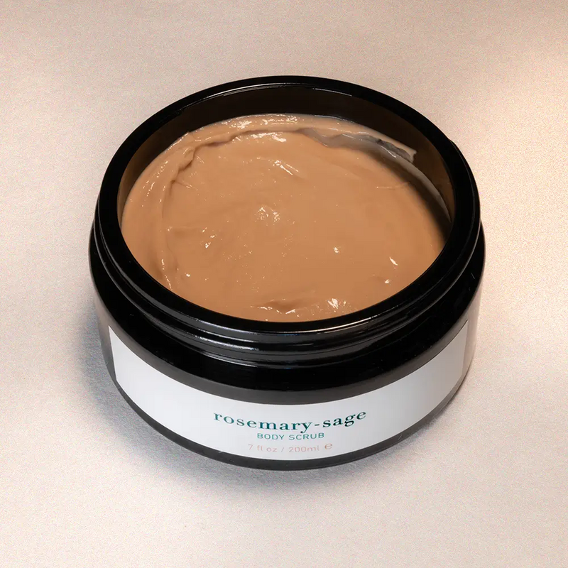 Rosemary-Sage Cleansing Body Scrub