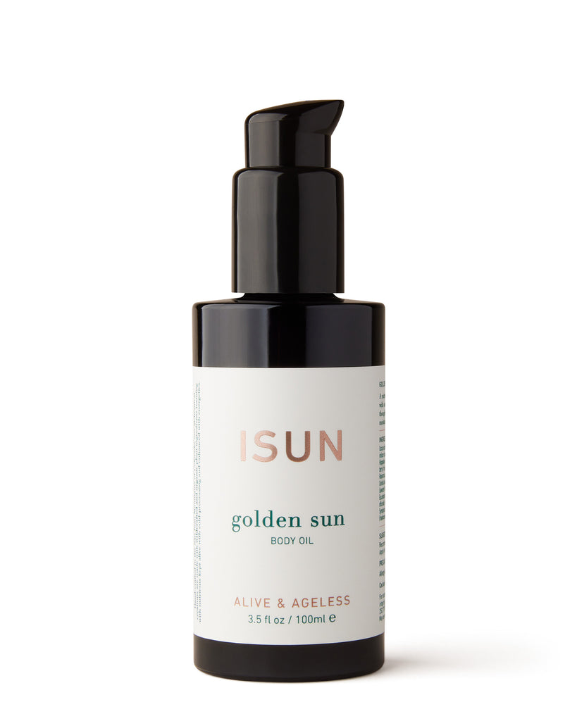 ISUN Golden Sun Body Oil 100ml Bottle