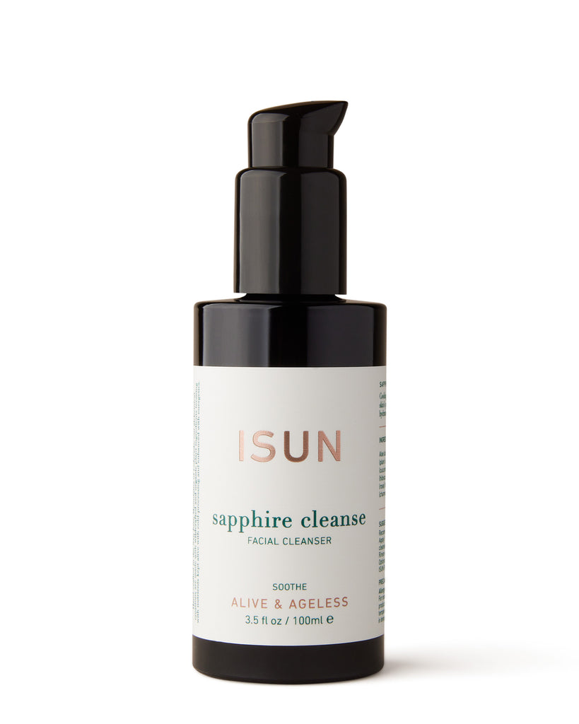 ISUN Sapphire Cleanse Facial Cleanser 100ml Bottle